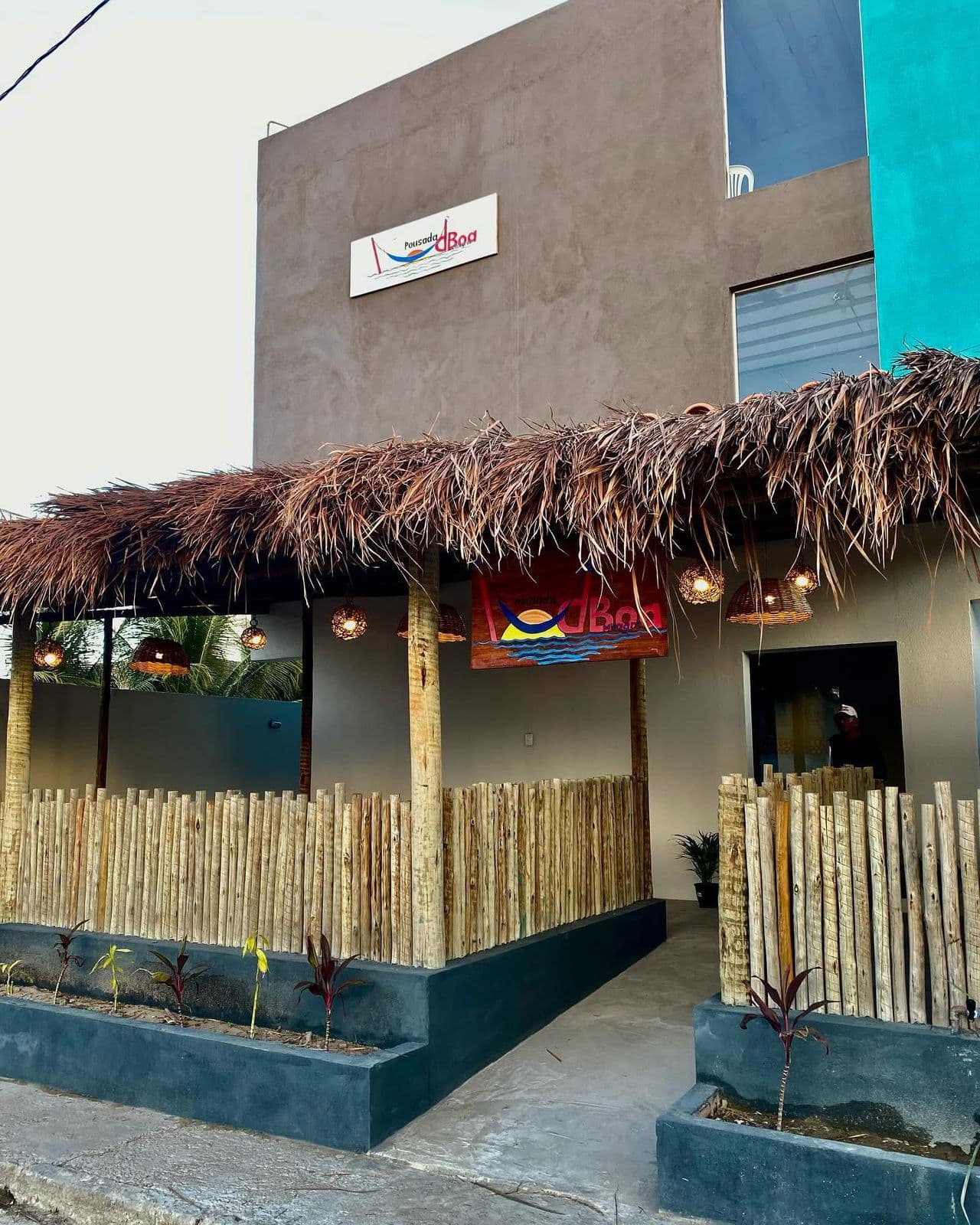 Fachada da Pousada dBoa — São Miguel dos Milagres, Alagoas